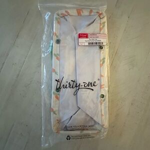 Thirty-One Easter Tiny Tote “Carrot Bunch”